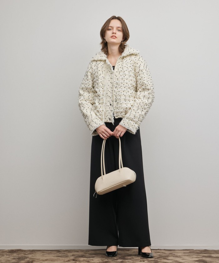 ツイードダウンジャケット(508658841)｜阪急百貨店公式通販サイト