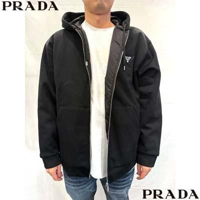 プラダ PRADA メンズ トップス パーカー フーディ チェスト部分