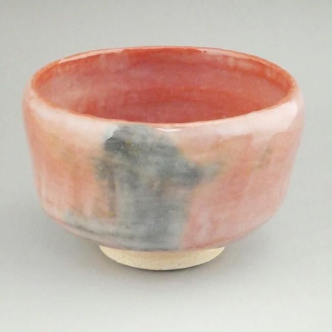 赤楽野点茶碗 松楽 - 京焼清水焼 松韻堂