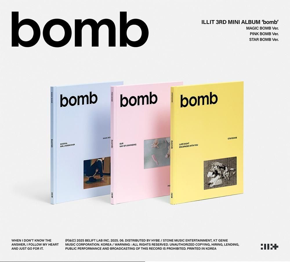 ILLIT アイリット bomb / 3RD MINI ALBUM