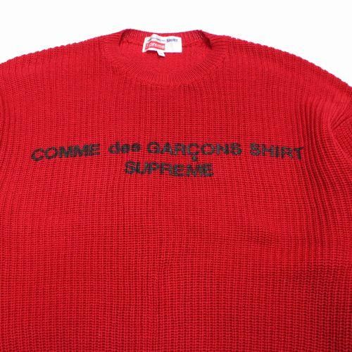 SUPREME × COMME des GARCONS SHIRT シュプリーム コム デ ギャルソン