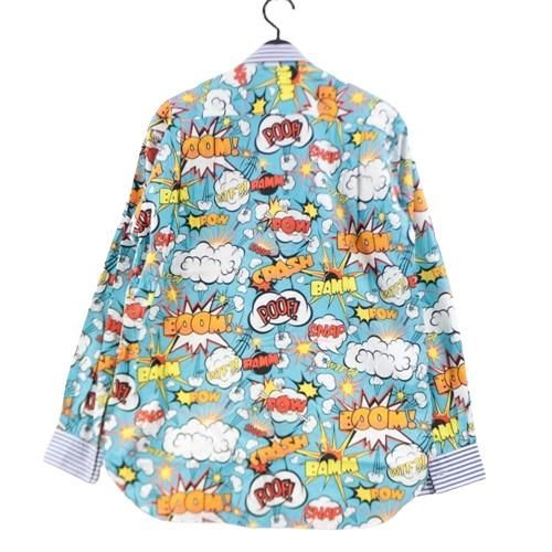 COMME des GARCONS SHIRT コムデギャルソン シャツ 19SS アメコミ 総柄