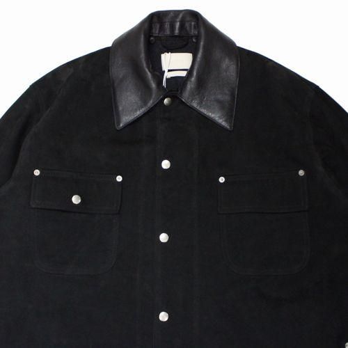 YOKE ヨーク 25AW Nuback Leather Coverall Jacket ヌバックレザー