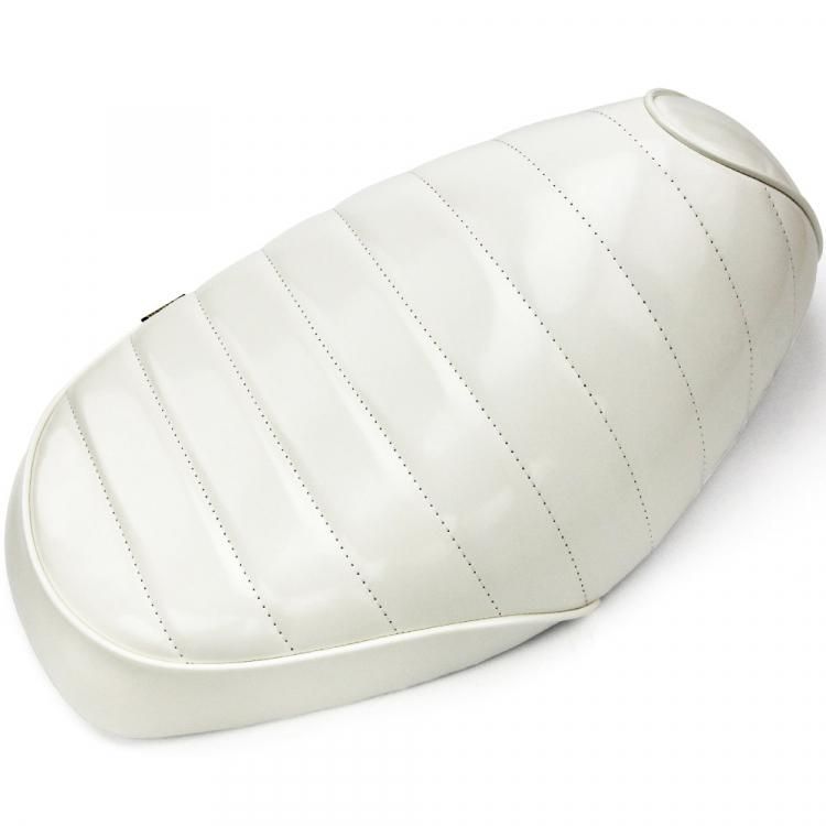 ホンダ DIO ライブディオ(AF34/35)用 シート ASSY タックロール式 白色