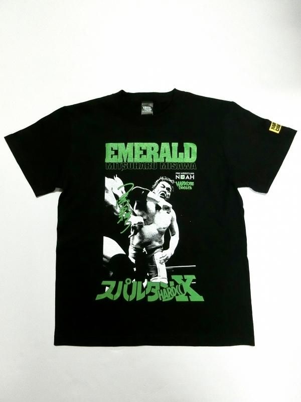 HARDCORE CHOCOLATE ×三沢光晴 コラボTシャツ(方舟グリーン)[廃盤