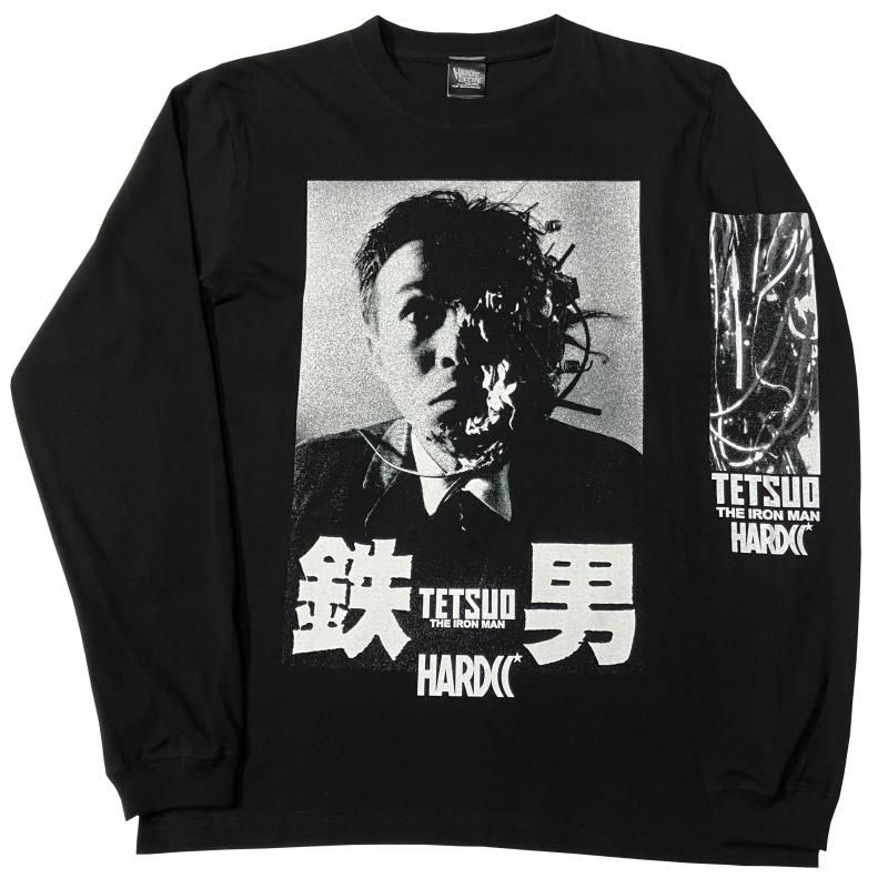 鉄男 ロングスリーブTシャツ(MANブラック)[廃盤] - ホラーにプロレス