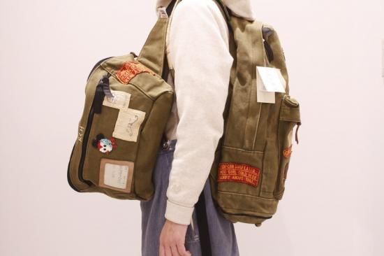 KAPITAL キャピタル 4号帆布 セパレートアーミーザック（ジャーニー