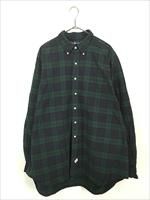 古着 90s Ralph Lauren 「The Big Oxford」 裾ポニー ブラックウォッチ