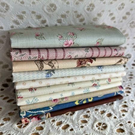 YUWA こうの早苗 カットクロスセット - パッチワークキルトと生地