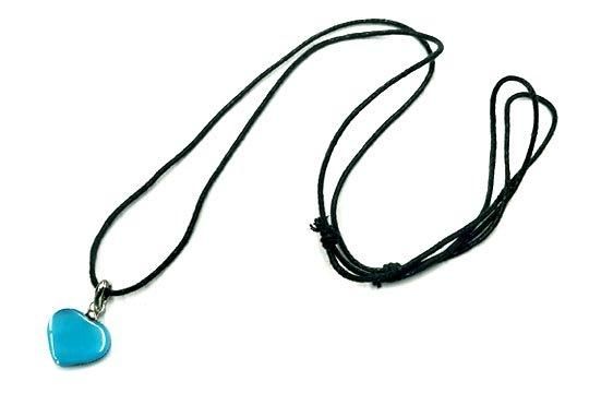 メキシコ コラソン メキシカン ハート 天然石 ペンダントトップ 紐