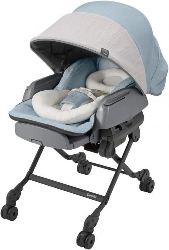 美品】 電動Combiコンビ スウィングベッド&チェアネムリラBEDiLong