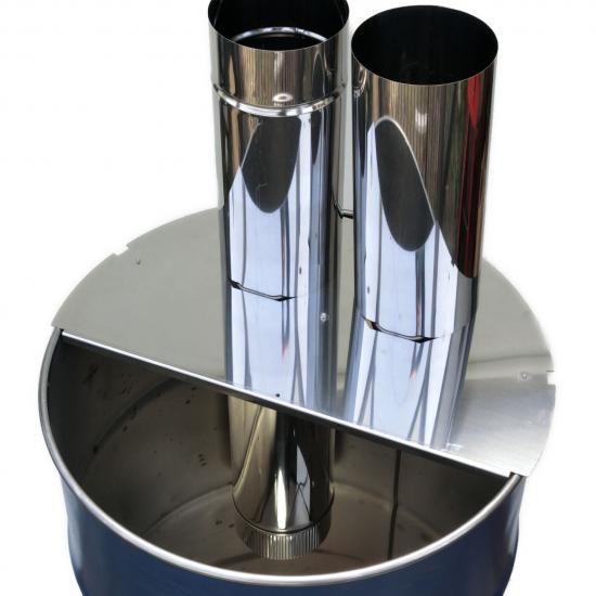 オプション】内部貫通ドラフト煙突（長短2本組） - 遊火人キンタ作者