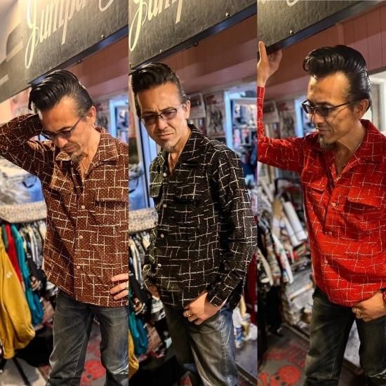 Style eyes コーデュロイカスリドットシャツ - ◇Harajuku Jumpin