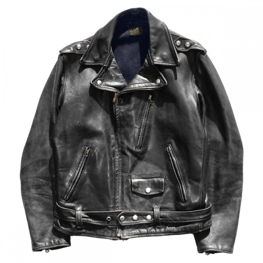 ヴィンテージ ライダース ジャケット【GUIDE MASTER WOLF】【Late