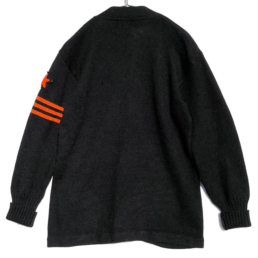 VENUS】ヴィンテージ レタードカーディガン ブラック【1960's