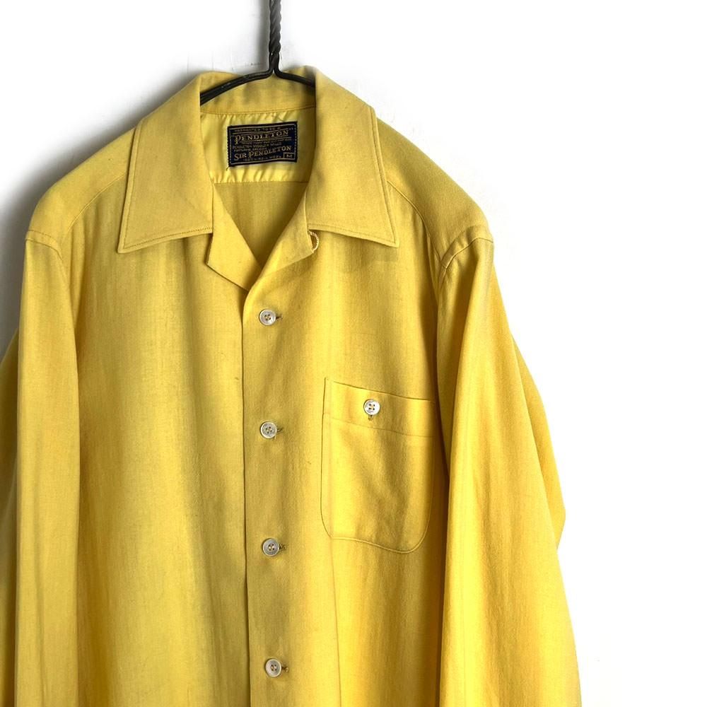 ペンドルトン【PENDLETON】ヴィンテージ オープンカラー ウールシャツ