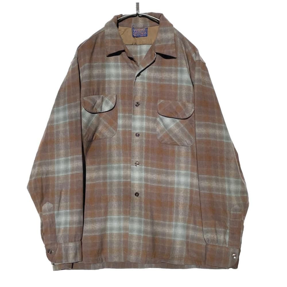 ペンドルトン【PENDLETON】ヴィンテージ オープンカラー ウールシャツ