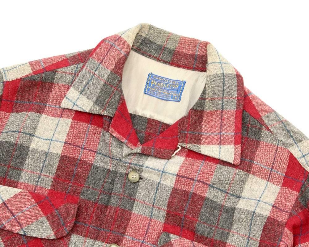 ペンドルトン ヴィンテージ ウール ボード シャツ【PENDLETON】【Late