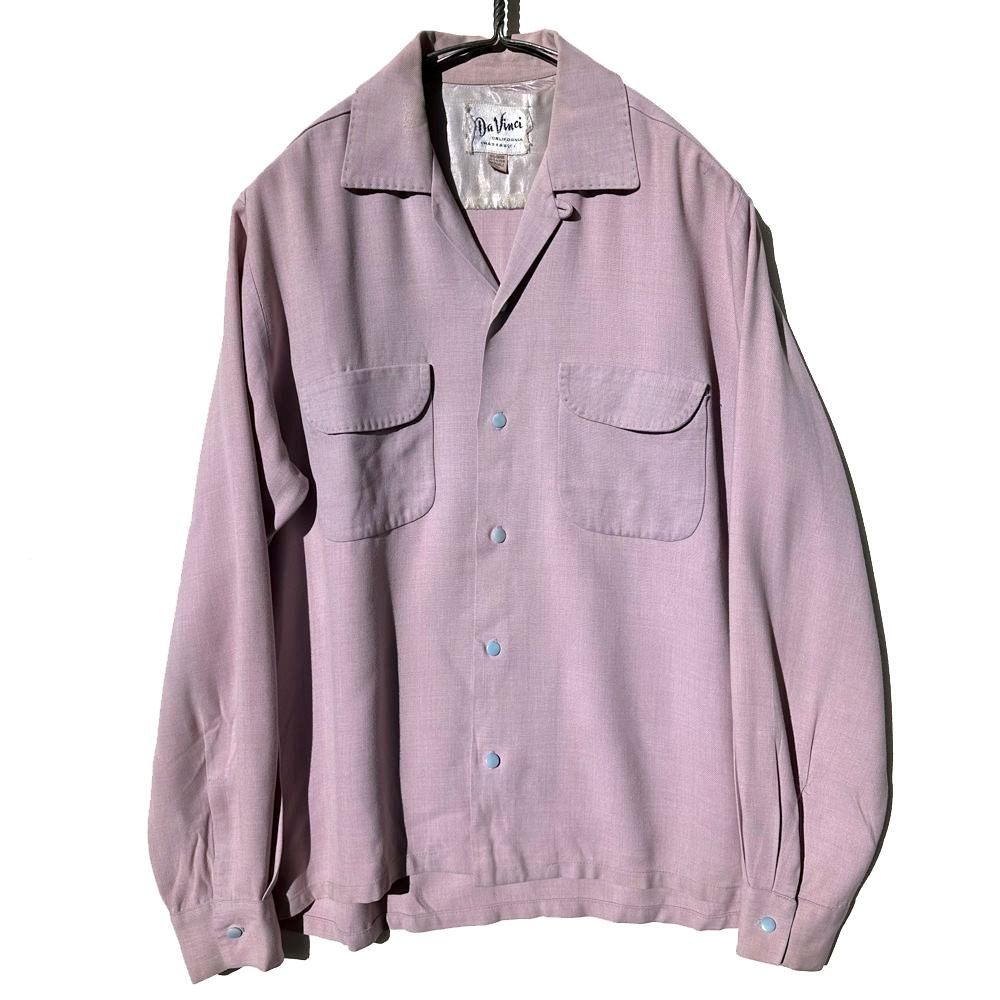 Da Vinci - California】ヴィンテージ レーヨンギャバジン オープン