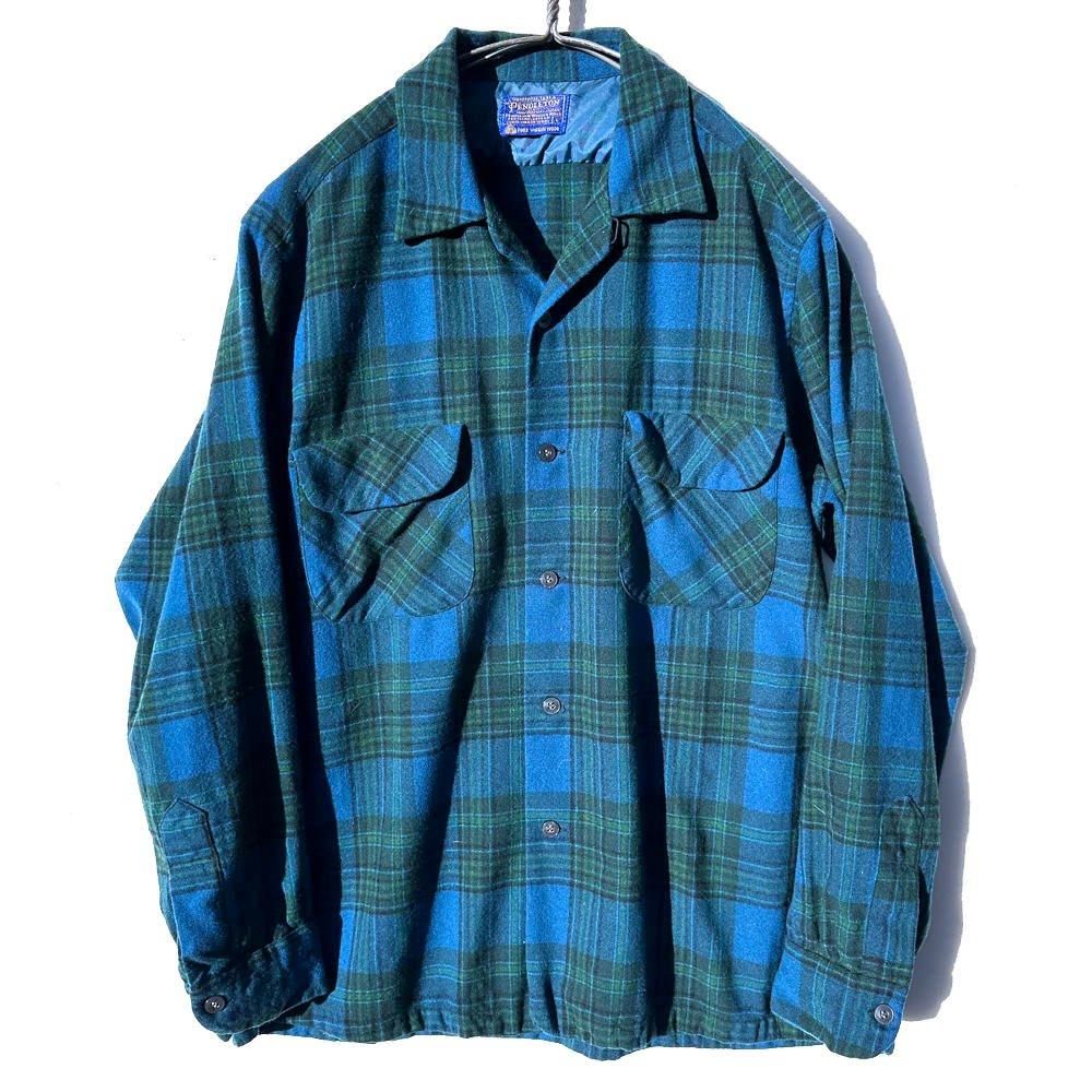 ◎50s PENDLETON ペンドルトン オンブレチェック ベルベルジン