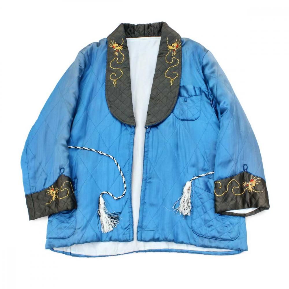 ヴィンテージ スーベニア ジャケット ガウン【1950's-】Rayon Satin