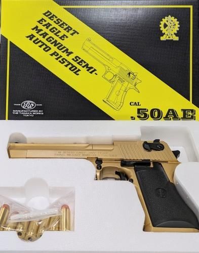 TANAKA タナカ デザートイーグル.50AE Bright Gold Coating HW ヘビー