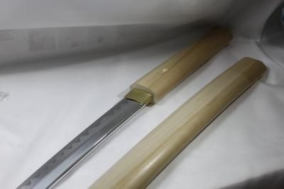 模造刀 白鞘 大刀 白ザヤ 斬鉄剣タイプ ルパン 五右衛門 katana ZS601L