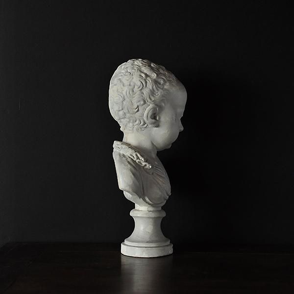 ルーブル美術館 石膏像/フランスアンティーク雑貨 アート 胸像 博物館