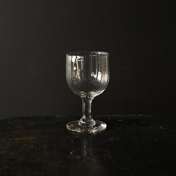 アンティーク ビストログラス・2A/フランスアンティーク雑貨 ワイン