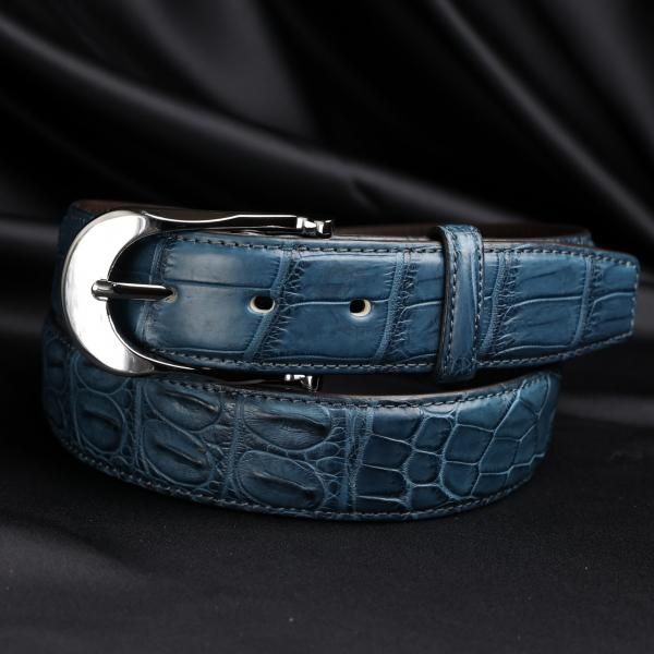 クロコダイルベルト ベルクルーブ - クロコダイル・ワニ革オーダー