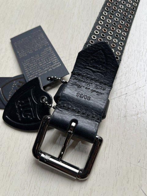 HTC ITALYエイチティーシー5000スタッズベルト black- 夜型大型