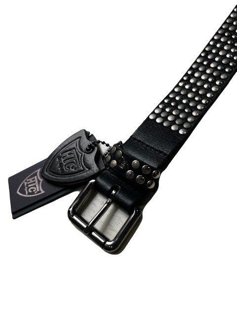 HTC ITALYエイチティーシー5000スタッズベルト black- 夜型大型