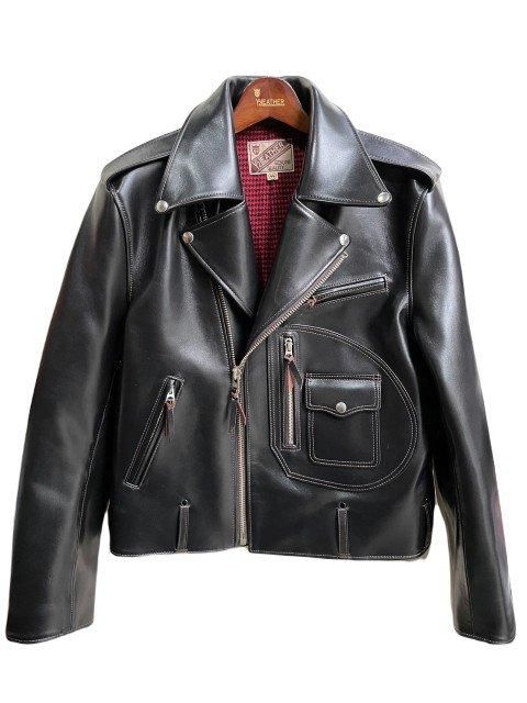 Y'2LEATHERワイツーレザーDポケヴィンテージホースダブルライダース