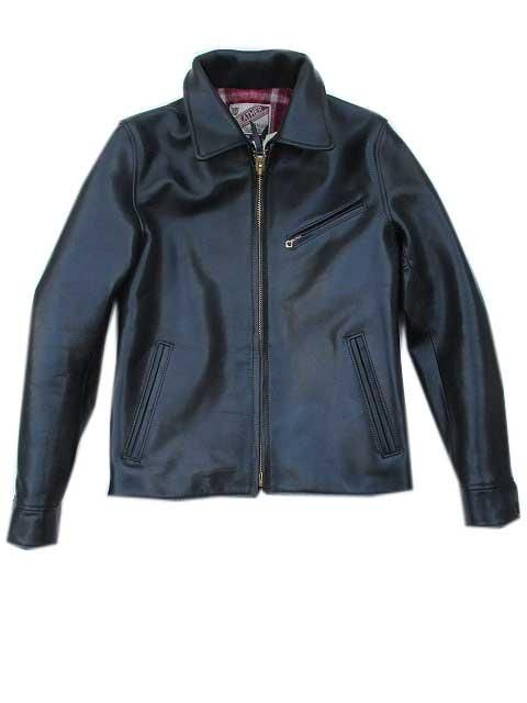 Y'2 LEATHERワイツーレザー HVホースシングルライダース black - 夜型