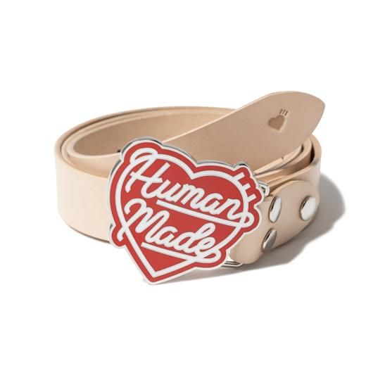 HUMAN MADE / HEART LEATHER BELT - GANGSTA MARKET 【ギャングスタ