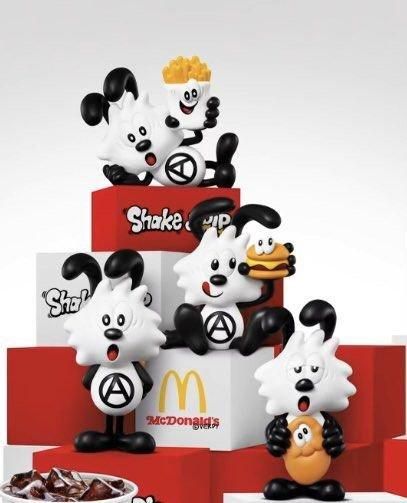 VERDY × McDonald's / Vick Collector's Set (4体セット) - GANGSTA