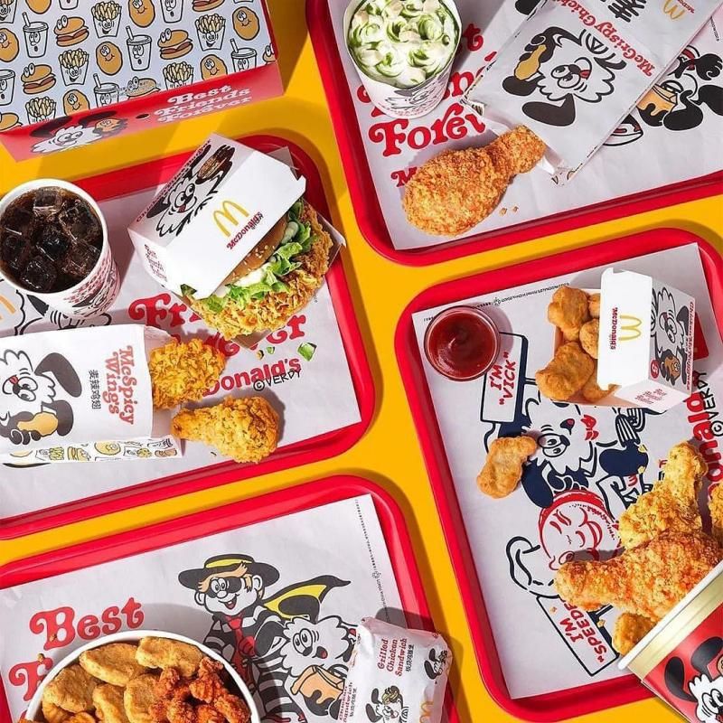 VERDY × McDonald's / Vick Collector's Set (4体セット) - GANGSTA