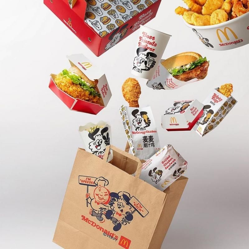 VERDY × McDonald's / Vick Collector's Set (4体セット) - GANGSTA
