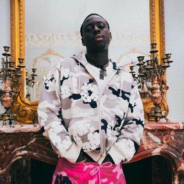 35%OFF】 DENIM TEARS / WHITE CAMO COTTON WREATH ZIP HOODIE □定価