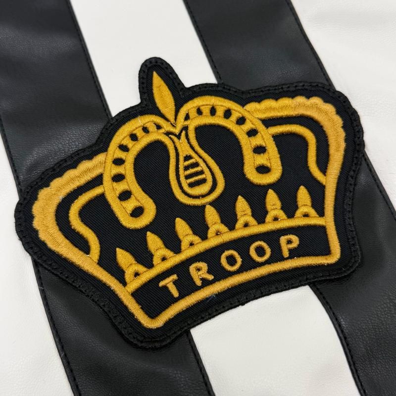 WORLD OF TROOP / TROOP CHAMPION PU LEATHER JACKET - GANGSTA MARKET