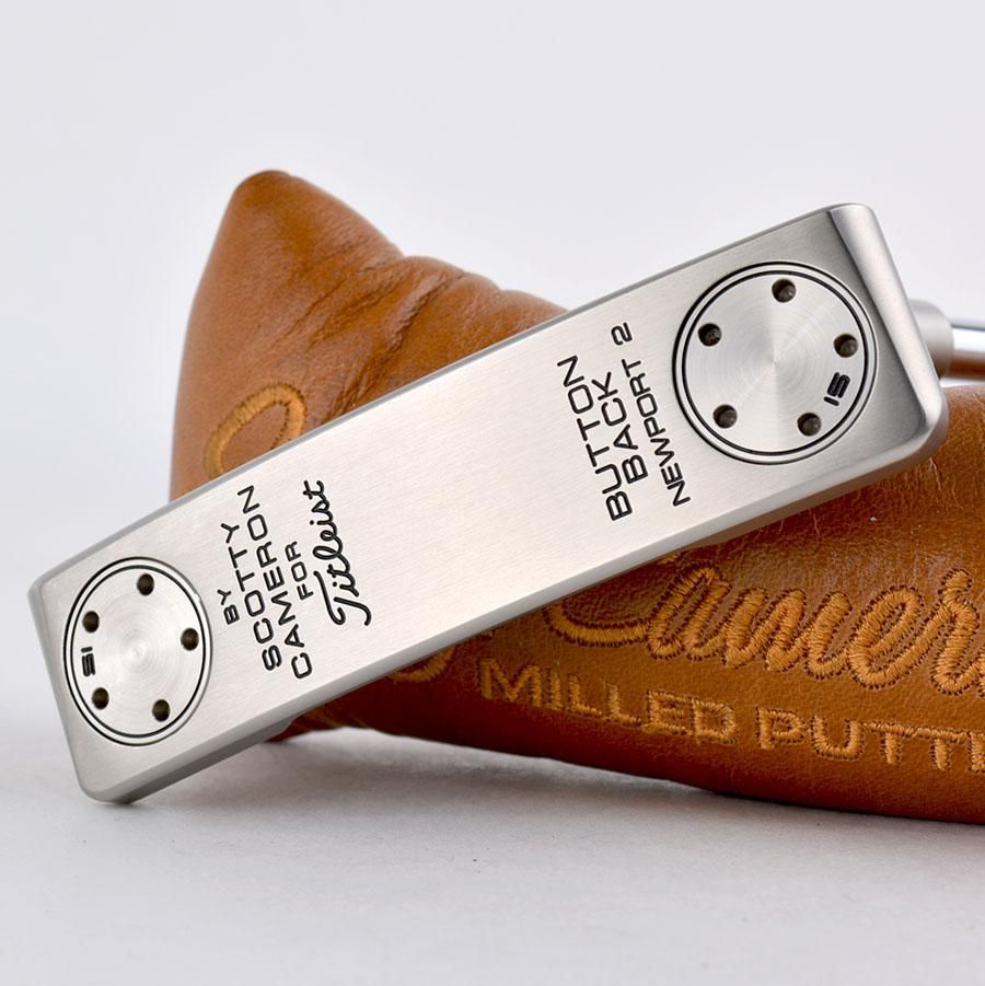 スコッティキャメロン ニューポート2ボタンバック Teryllium inlay