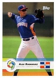アレックス・ロドリゲス【WBC2009ボックスセット】Topps2009WBC