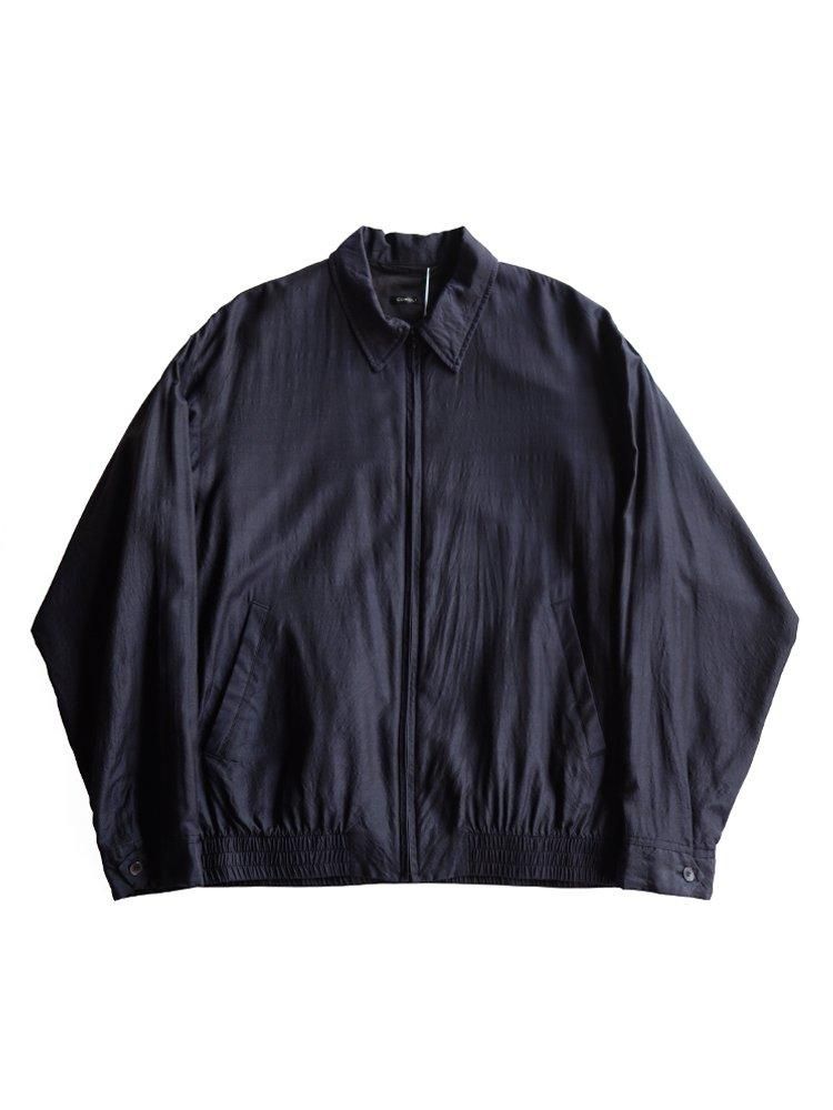COMOLI / ウールシルクスイングトップ (NAVY) - TROUPE ONLINE SHOP