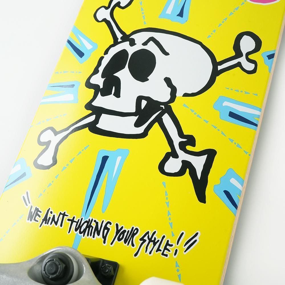 KROOKED ( クルキッド ) コンプリートデッキ STYLE YELLOW 【 8.0
