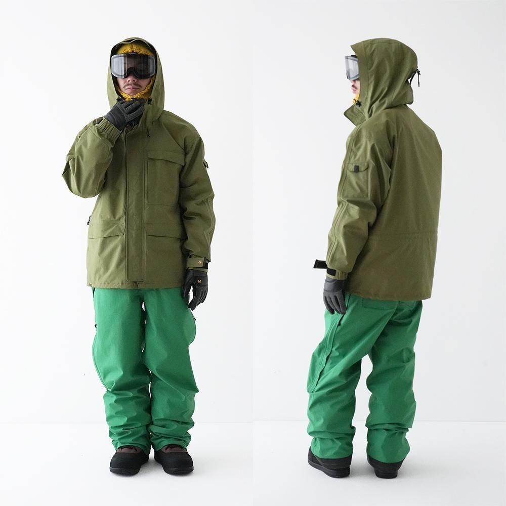 26-27予約商品 GREENCLOTHING グリーンクロージング | BIB PANTS - JAU