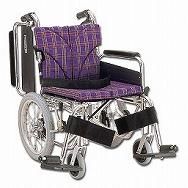 介助用車椅子KA816－40B－M 介助ブレーキ付・肘跳ね上げ式