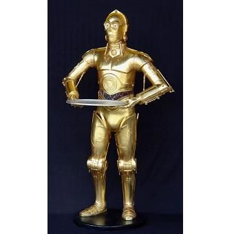スターウォーズ ： C-3PO 等身大フィギュア【バトラー】 - 店舗・空間