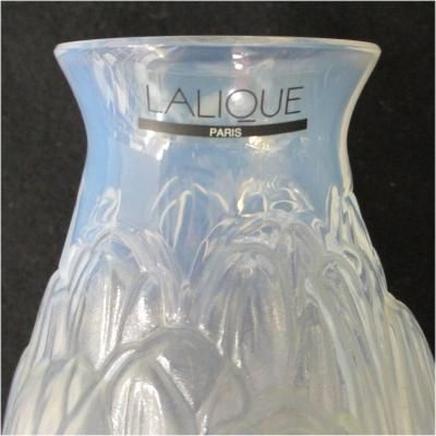 ☆LALIQUE ラリック/花瓶 チューリップベース （オパール）☆