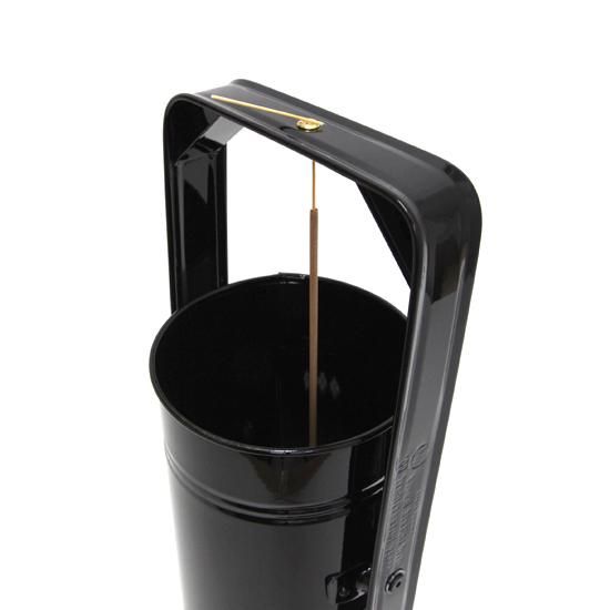 KUUMBA クンバ｜METAL CAN BURNER REGULAR (BLACK)(お香立て)