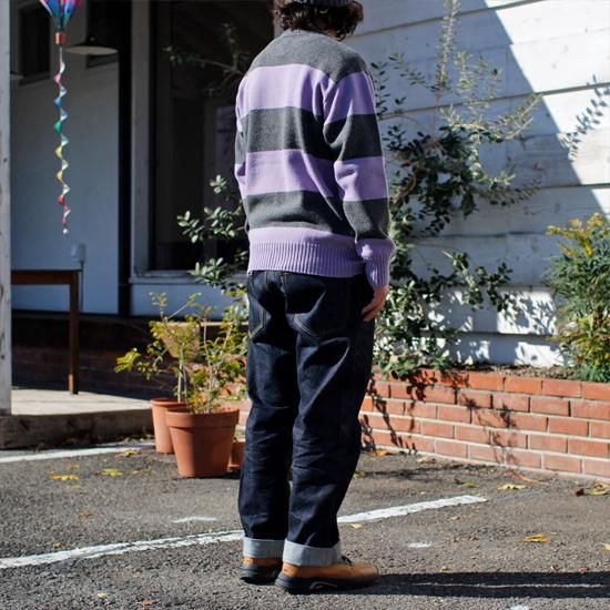 GREEN CLOTHING グリーンクロージング】WOOL SWEATER (グリーン